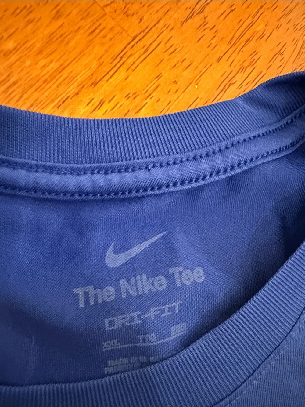 Nike Blue 'Win for the Boroughs' Knicks Playoffs T-Shirt xxl